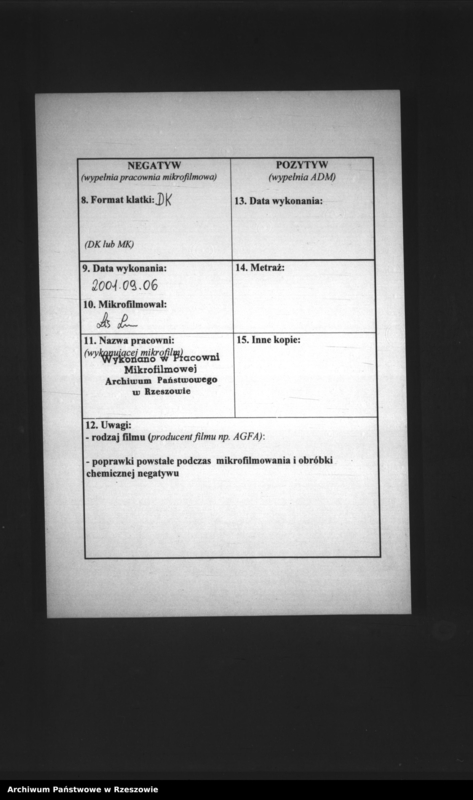 Obraz 12 z jednostki "Duplikat księgi urodzin izraelickiego okręgu metrykalnego w Niebylcu"