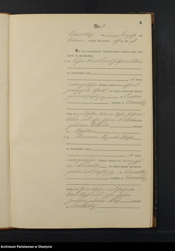 image.from.unit.number "Heiraths-Neben-Register Nr 1 - 20"