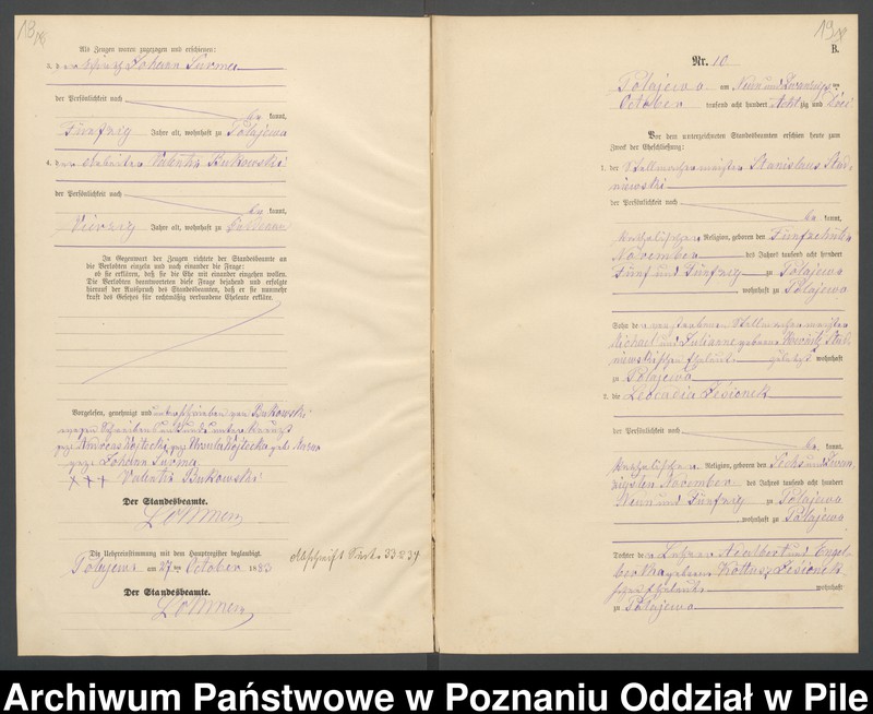 Obraz 12 z jednostki "Księga małżeństw"