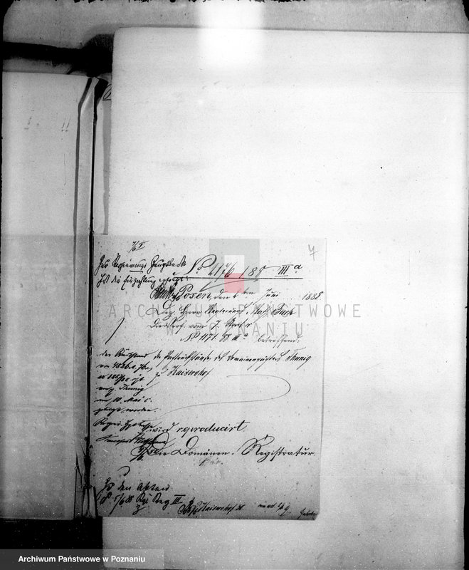 Obraz 11 z jednostki "Die Einziehung der Pachtruckstande des Domänen Pachten Thunig zu Kaisershof /czynsze dzierżawne domeny Duszniki/"