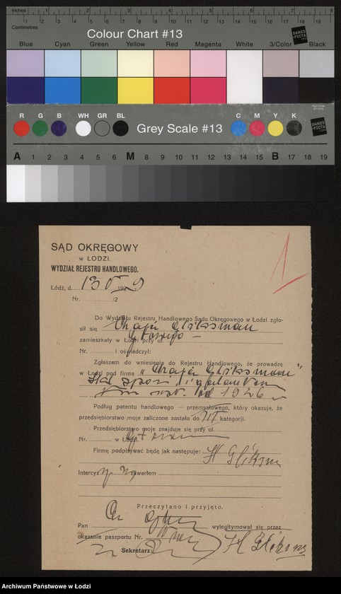 Obraz 3 z jednostki "Chaja Gliksman- sklep spożywczy i galanteryjny"