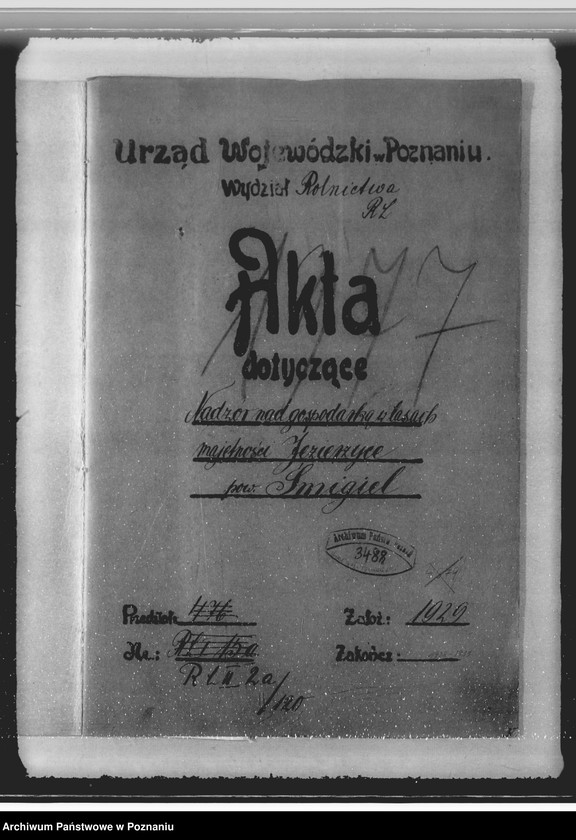 Obraz 4 z jednostki "Nadzór nad gospodarką w lasach majętności Jezierzyce"