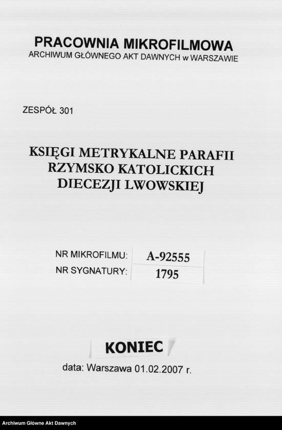 image.from.unit.number "Parafia: Siemianówka. Dekanat: Szczerzec. Kopie z ksiąg metrykalnych ur., śl., zg. dla wsi Siemianówka, Miłoszowice, Chrusno."