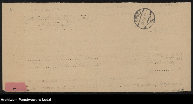 Obraz 9 z jednostki "Henoch Rozencweig- sprzedaż towarów kolonialnych"