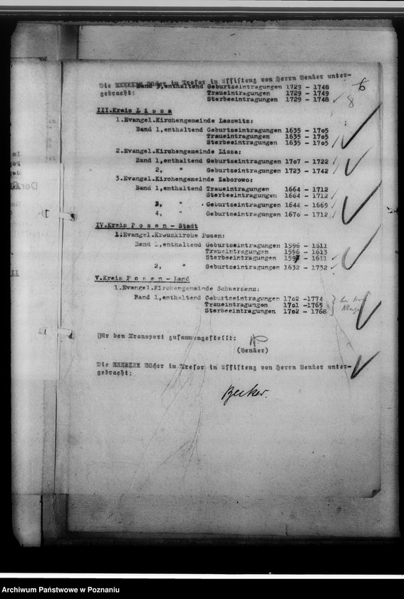 Obraz 12 z jednostki "Sicherung und Verwahrung des Schriftgutes"