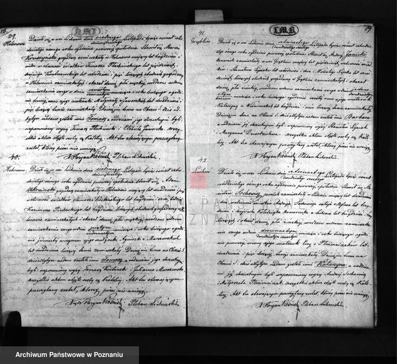 Obraz 11 z jednostki "Duplikat urodzonych, zaślubionych i zmarłych"