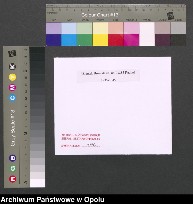 Obraz 2 z jednostki "[Zientek Bronislawa, ur. 2.8.1885 Radun]"