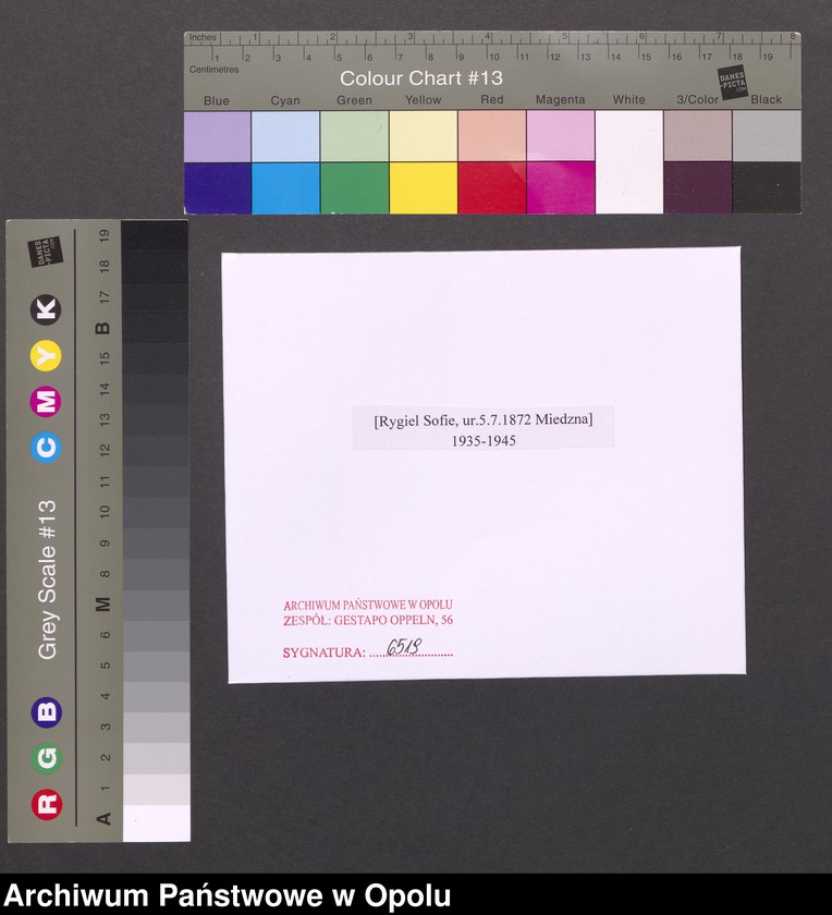 Obraz 2 z jednostki "[Rygiel Sofie, ur.5.7.1872 Miedzna]"