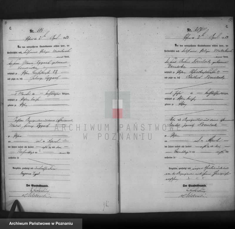 Obraz 20 z jednostki "Księga zgonów t. II"