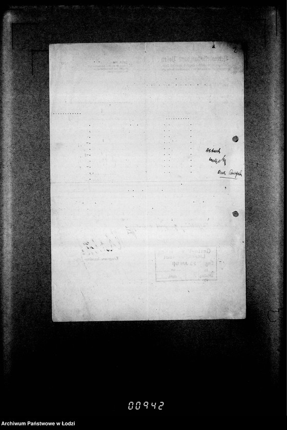 Obraz 6 z jednostki "[Rachunki Heeresbekleidungsamt Posen dla Zarządu Getta]"