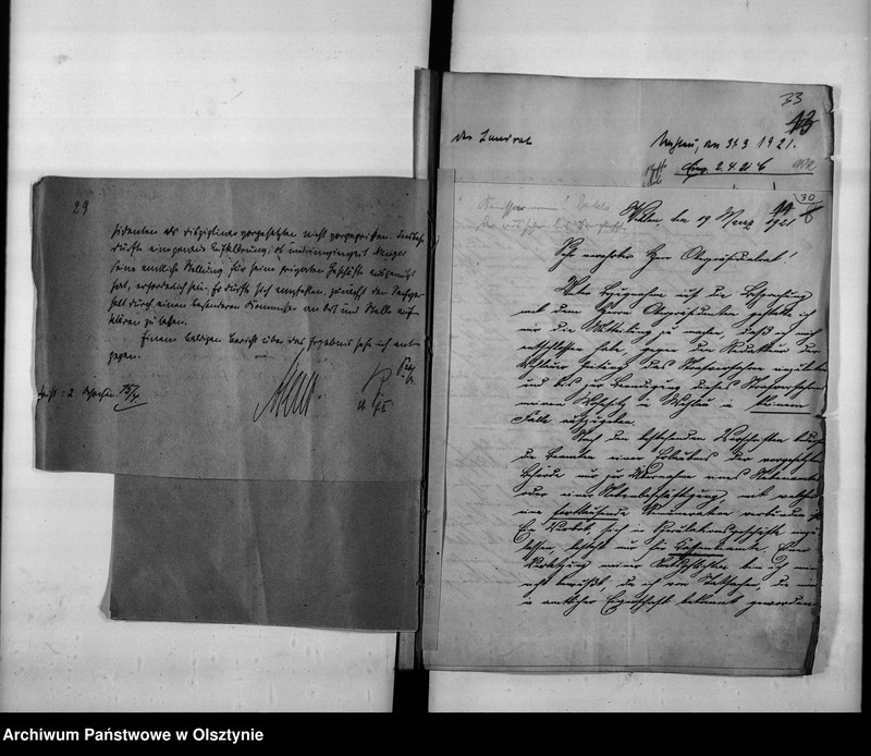 image.from.unit.number "Disziplinarverfahren gegen den Kreis-Sekretär newger [Arthur] in Wehlau"