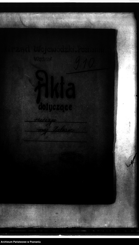 Obraz 4 z jednostki "Rewizje majątku państwowego Zalesie"