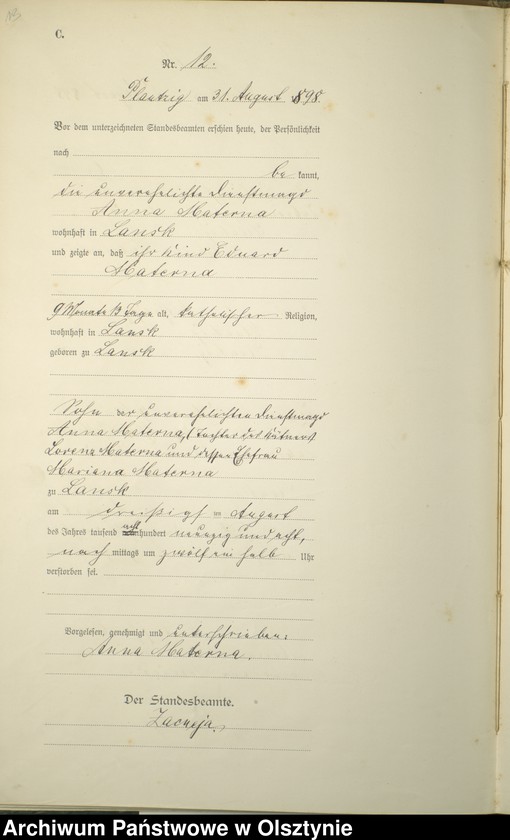 image.from.unit.number "Sterbe-Haupt-Register Nr 1 - 18"