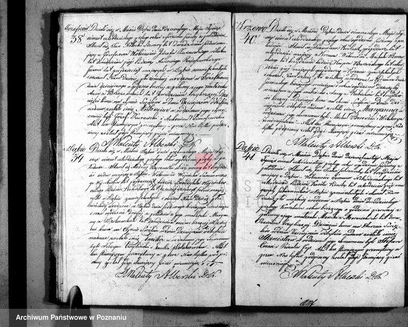 Obraz 12 z jednostki "Duplikat urodzonych, zaślubionych i zgonów"