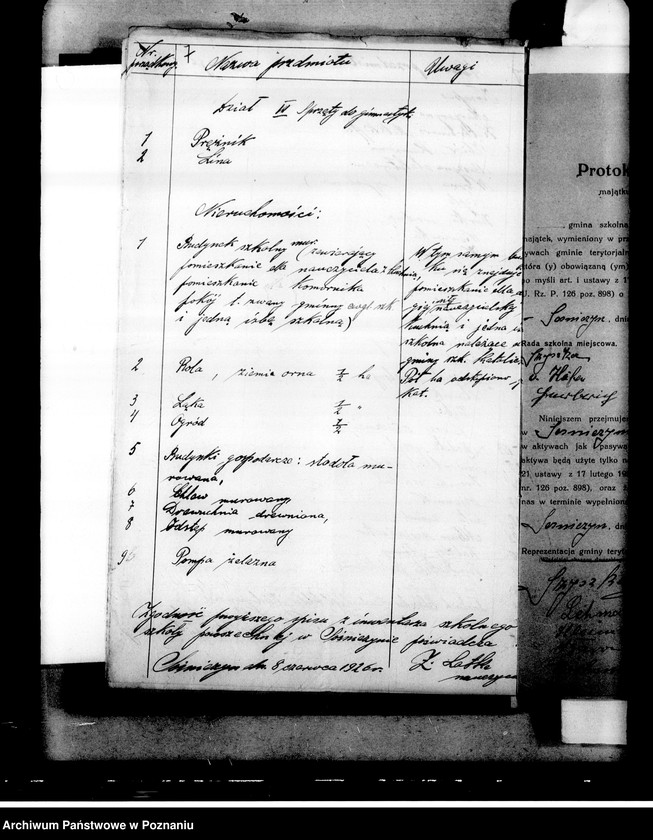 Obraz 10 z jednostki "Szkoła Powszechna- Sośniczyn, powiat Krotoszyn"