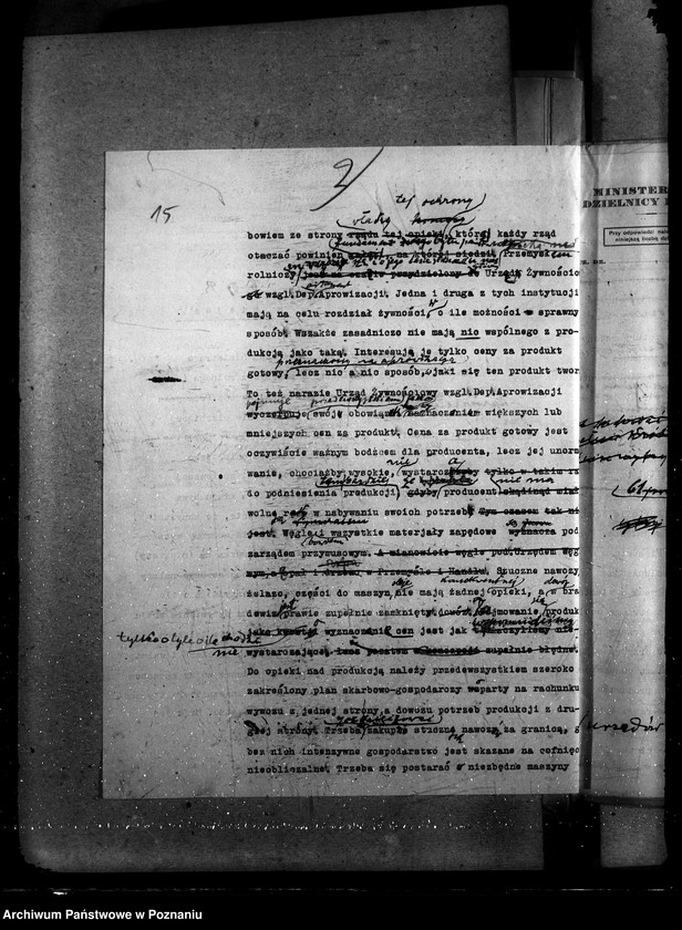 Obraz 19 z jednostki "Sprawy szczegółowo-administracyjne Zabezpieczenie uprawy rolnej - Korespondencja"