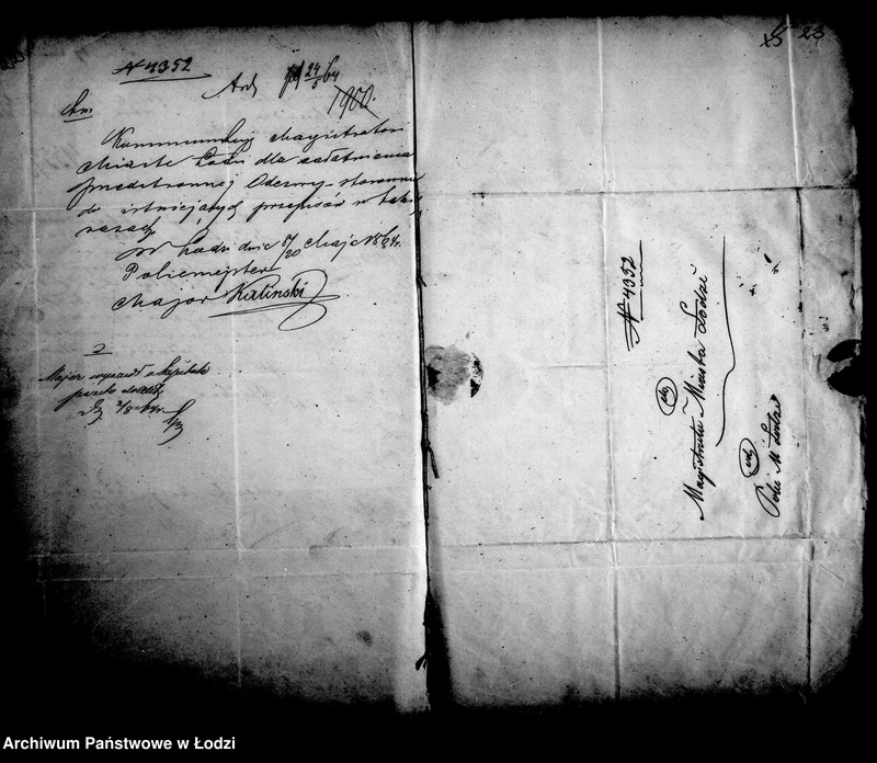 Obraz 19 z jednostki "Akta w przedmiocie szpitala"