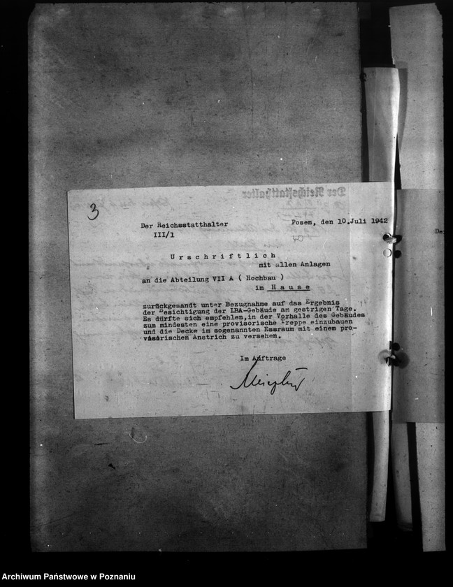 Obraz 7 z jednostki "Baupläne für Lehrerinnenbildungsanstalten"