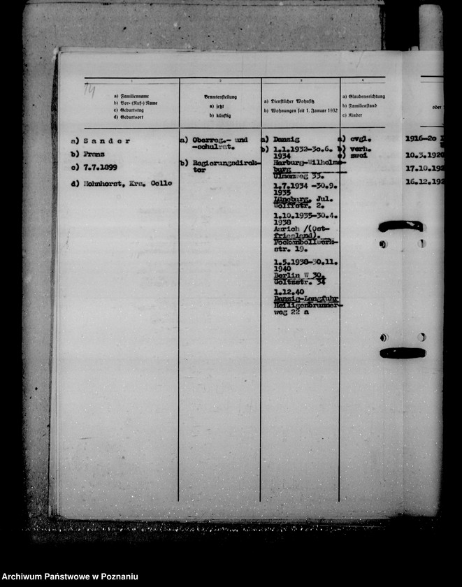 Obraz 19 z jednostki "Ernennung der Beamten"