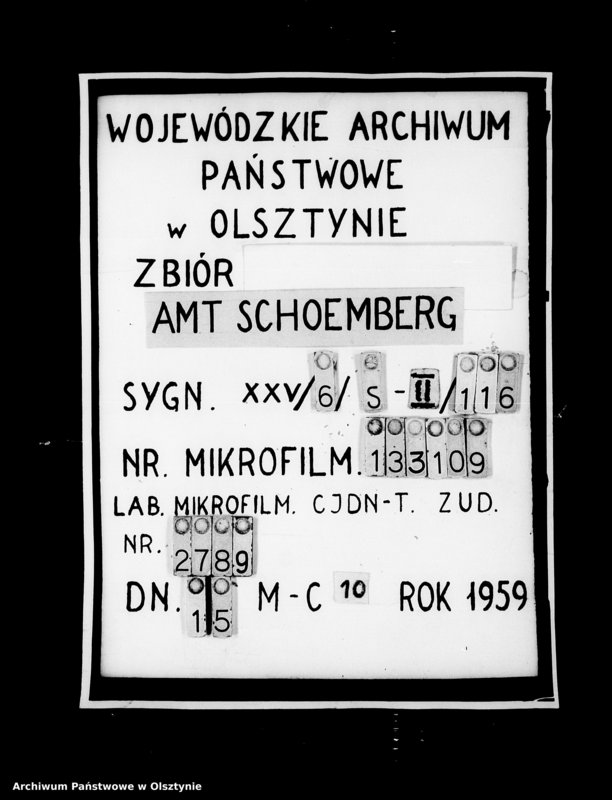 image.from.unit.number "Arrende-Abnahme und Abgabe des Gutz Scharschau"