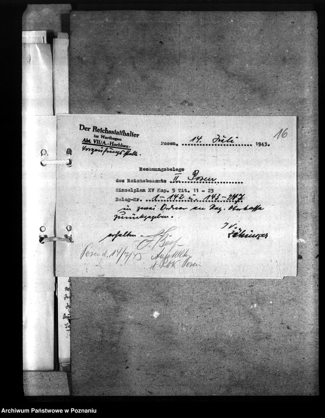 Obraz 20 z jednostki "Rozliczenia budowlane - korespondencja"