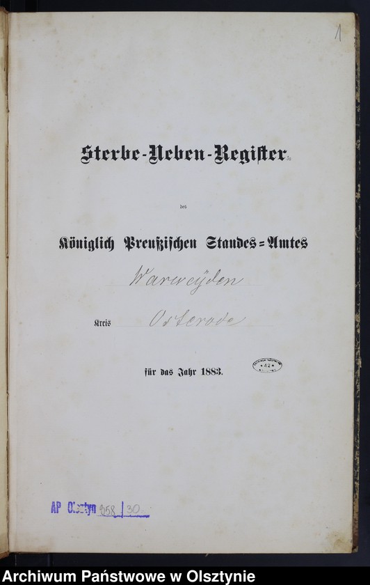 image.from.unit.number "Sterbe-Neben-Register Nr 1 - 49"