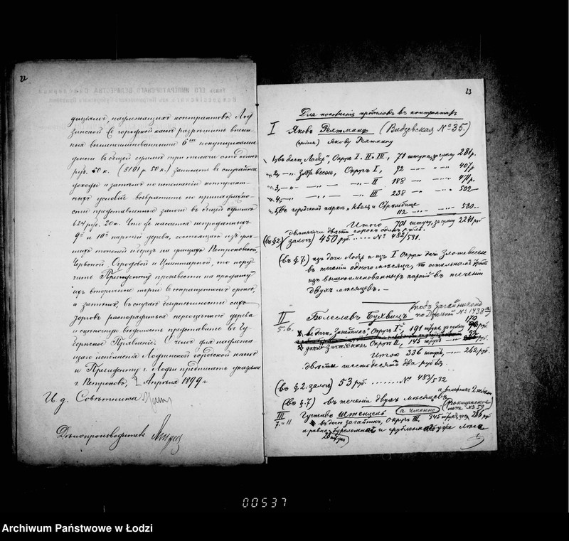 Obraz 18 z jednostki "O vyrubke i prodaži derevev v lodzinskich gorodskich lesach"