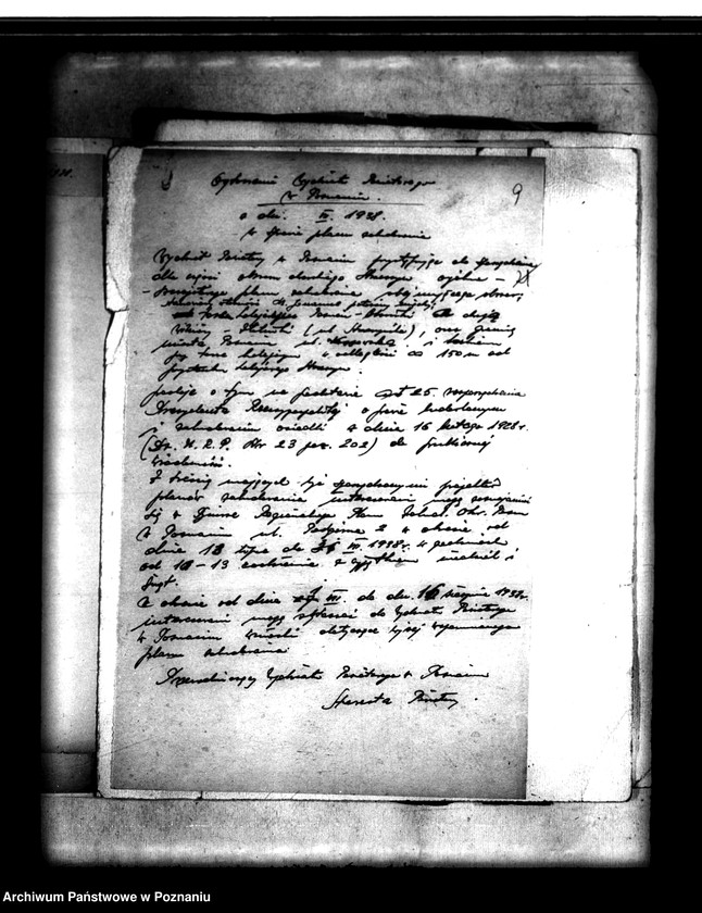 Obraz 13 z jednostki "/Majątek Strzeszyn powiatu poznańskiego plany zabudowy/"