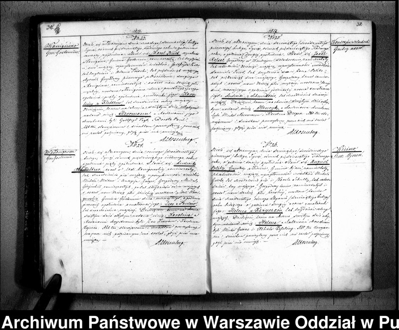 image.from.unit.number "Akta urodzeń, małżeństw i zgonów"