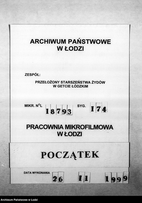 Obraz 1 z jednostki "[Sprawozdania i zestawienia statystyczne: ruch ludności, zatrudnienie, choroby zakaźne, wypadki, kontrole i inne]"