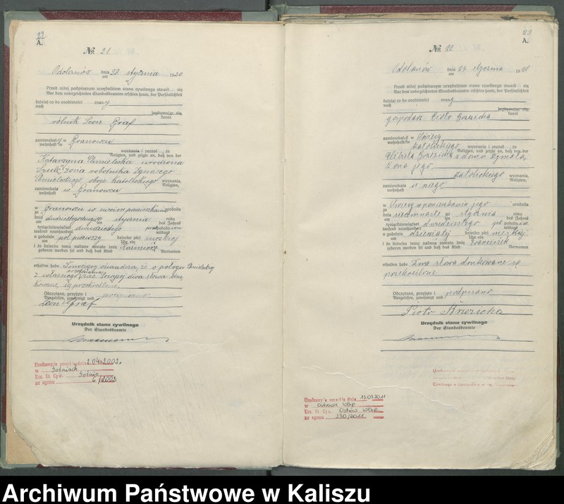 image.from.unit.number "Księga aktów urodzenia (pierwopis)"