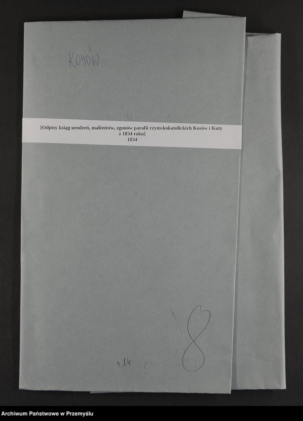 image.from.unit.number "[Odpisy ksiąg urodzeń, małżeństw, zgonów parafii rzymskokatolickich Kosów i Kuty z 1834 roku]"