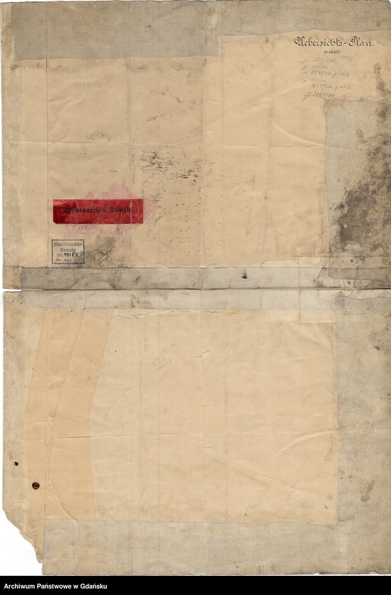 Obraz 8 z jednostki "Gdańsk. Plan miasta oraz fortyfikacji"