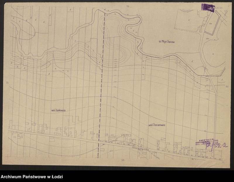 Obraz 2 z jednostki "Plan m. Łodzi 1: 2000. Sekcja SW 86"