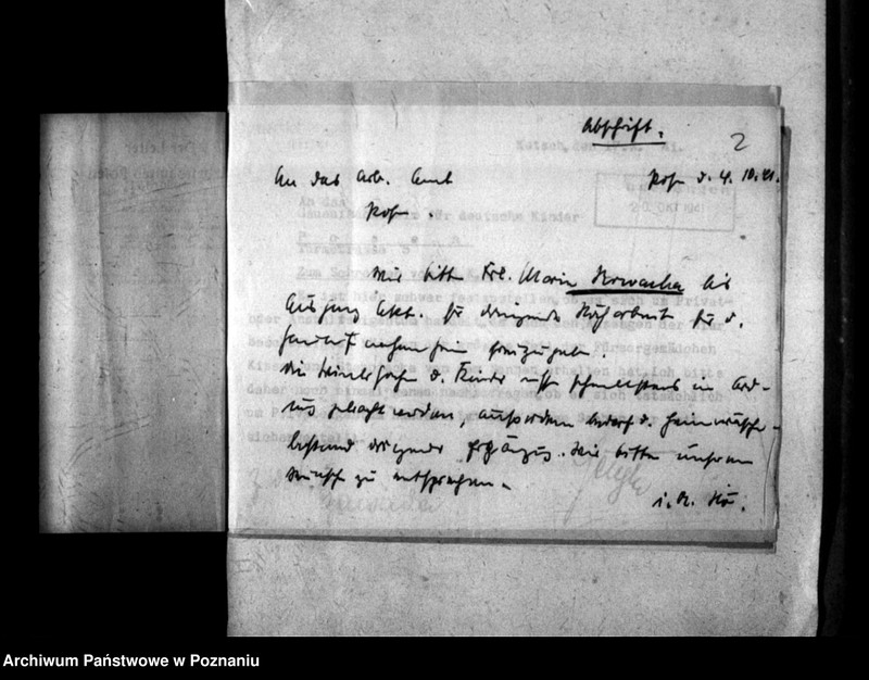 Obraz 6 z jednostki "Polin Marie Nowacka und Socialversicherung [Akta personalne krawcowej Marii Nowackiej. Listy płac personelu polskiego za lipiec 1944 r.]."