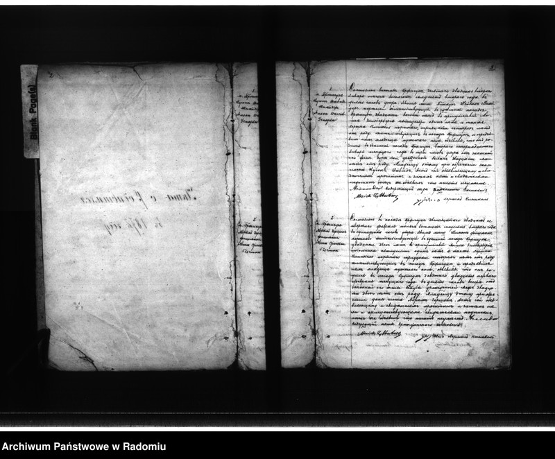 Obraz z jednostki "[Duplikat urodzonych, zaślubionych i zmarłych Bóżniczego okręgu Przysucha 1872 rok.]"