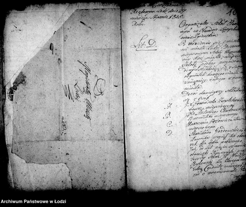 Obraz 14 z jednostki "Akta tyczące się organizacji szkoły elementarnej"