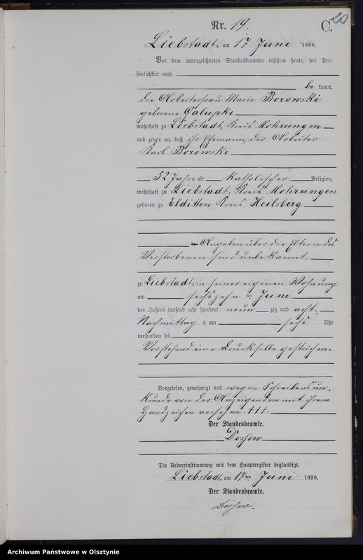 image.from.unit.number "Sterbe-Neben-Register Nr 1 - 46"