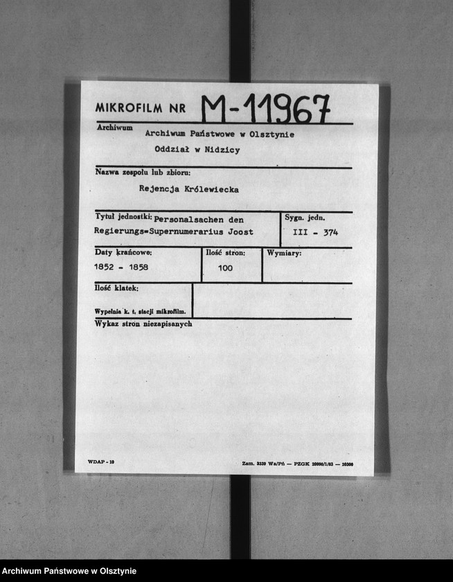 image.from.unit.number "Regierungs-Supernumerarius Joost [Carl Eduard Adolph]"
