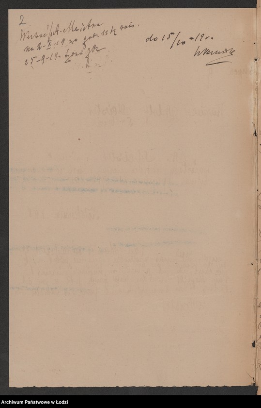 Obraz 4 z jednostki "Adolf Meister i S-ka- warsztaty elektrotechniczne i biuro instalacyjne"