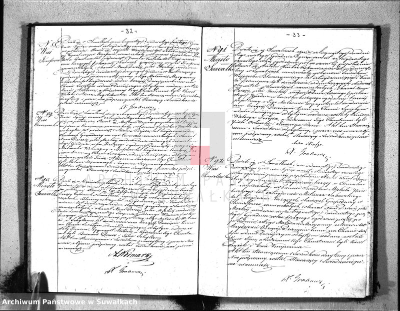 image.from.unit.number "Duplikat Akt Cywilnych Urodzeń, Zaślubień i Zeyść Parafij Ewangelickiey Suwałki pro 1844"