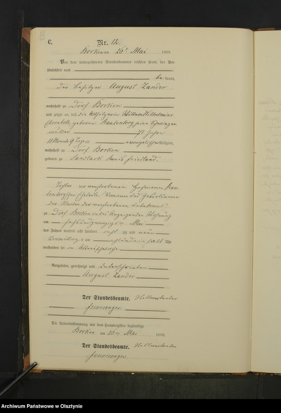 image.from.unit.number "Sterbe-Neben-Register Nr 1 - 17"