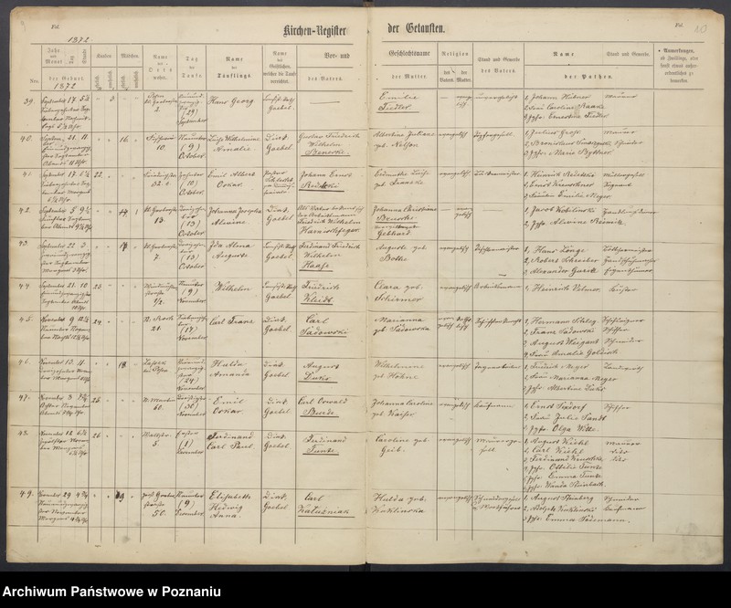 Obraz 8 z jednostki "Duplikat der Tauf, Trau und Sterberegister"