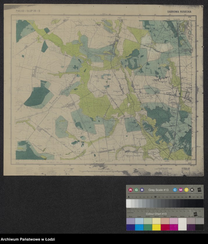 Obraz 1 z jednostki "Dąbrowa Rusiecka Pas 43 - Słup 28-D"