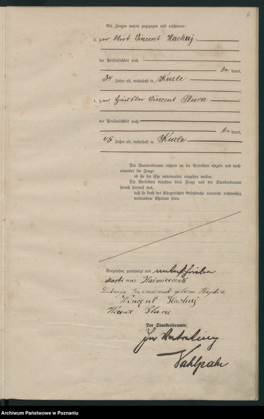 Obraz 7 z jednostki "Heirats-Haupt-Register"