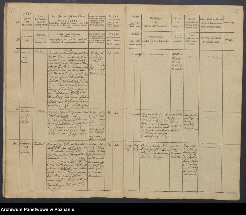 Obraz 13 z jednostki "Duplikat des Trauregisters"