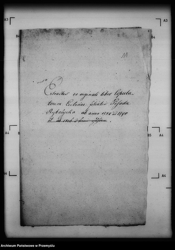 image.from.unit.number "[Kopie ksiąg metrykalnych parafii Posada Rybotycka z filią Borysławka (dekanat Dobromil)]"