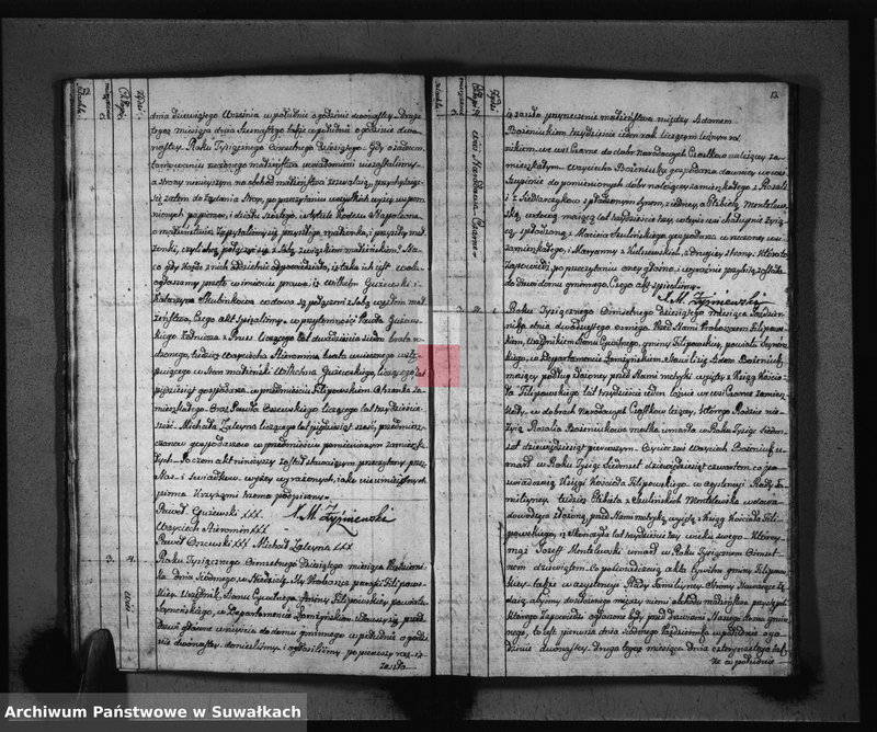 image.from.unit.number "Akta Zaślubionych Gminy Filipowskiey od 1go Maja 1810 Ru aż do ostatnich dni Grudnia 1811 r."