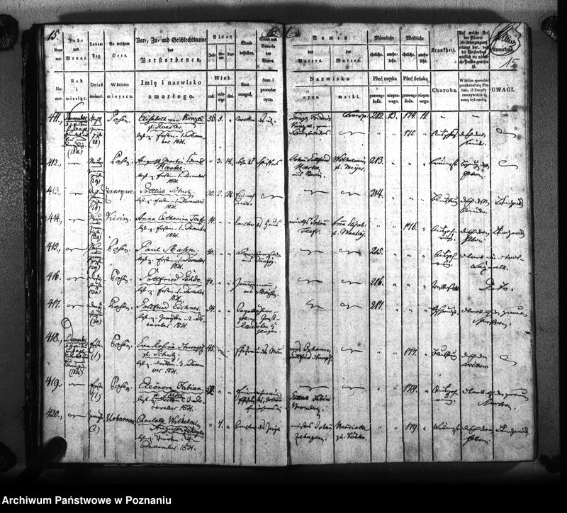 Obraz 18 z jednostki "Sterbenbuch"