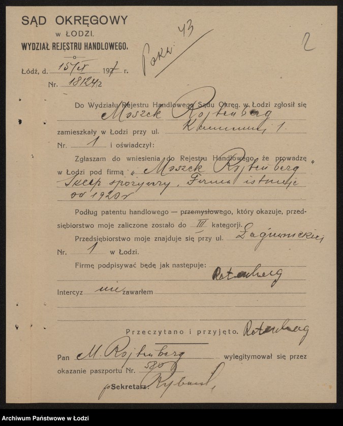 Obraz 4 z jednostki "Moszek Rojtenberg- sklep spożywczy"